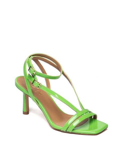 Green olivia patent sandal WO MILANO | 171VERN-VERDE